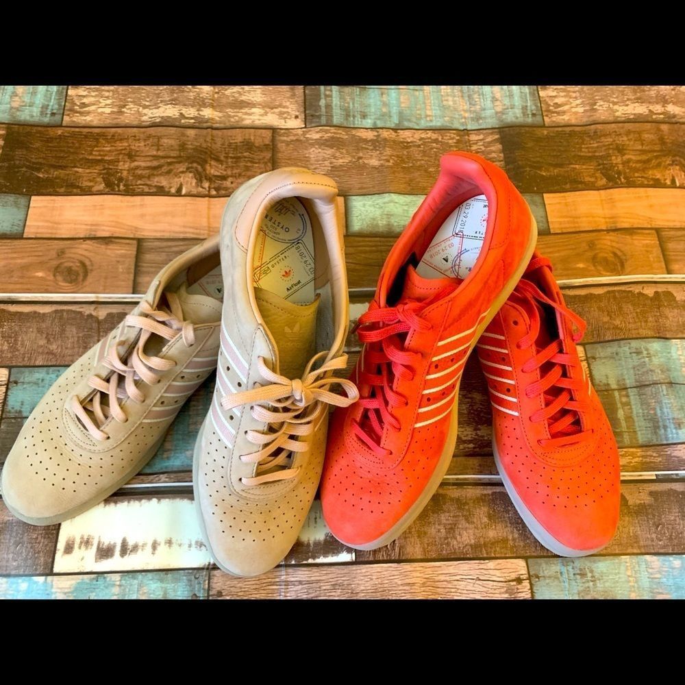 Adidas 350 x Oyster Holdings 2 Pack (Ash Pearl & Scarlet Red)
B2